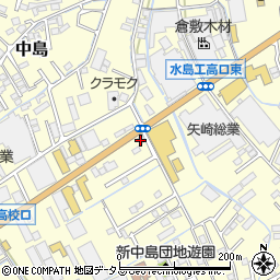 倉敷警察署中島交番周辺の地図
