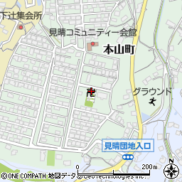 広島県府中市本山町1740周辺の地図