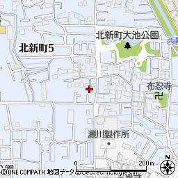 円成寺周辺の地図