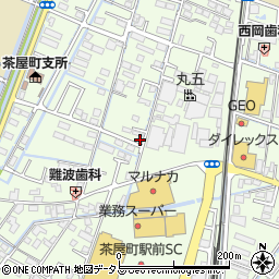 岡山県倉敷市茶屋町1694-10周辺の地図