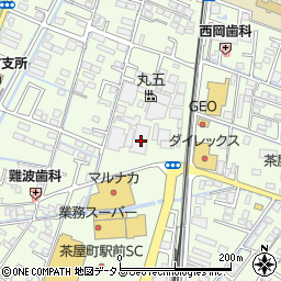 岡山県倉敷市茶屋町1680周辺の地図