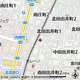 堺市第58ー12号公共緑地周辺の地図
