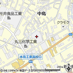 岡山県倉敷市中島1230周辺の地図