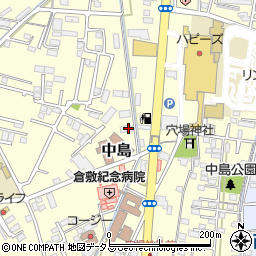 岡山県倉敷市中島772周辺の地図