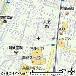 岡山県倉敷市茶屋町1680-1周辺の地図