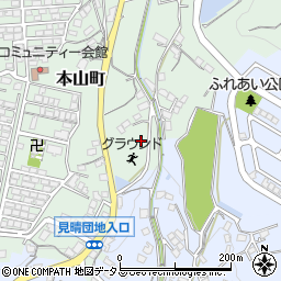 門田池児童公園周辺の地図