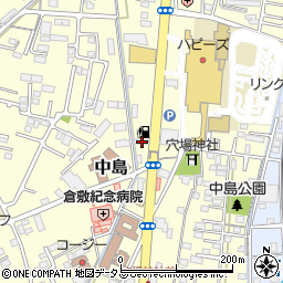 岡山県倉敷市中島820周辺の地図