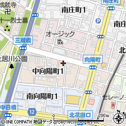 中条酒店周辺の地図