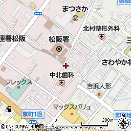 三重県松阪市中央町339周辺の地図
