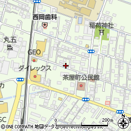 岡山県倉敷市茶屋町1636周辺の地図