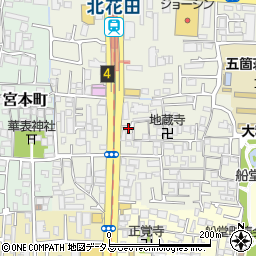 昭栄住宅周辺の地図