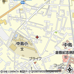 岡山県倉敷市中島922周辺の地図