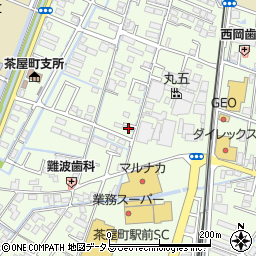 岡山県倉敷市茶屋町1696-2周辺の地図