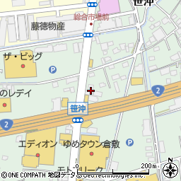 百十四銀行倉敷支店周辺の地図
