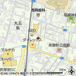 岡山県倉敷市茶屋町1618-16周辺の地図