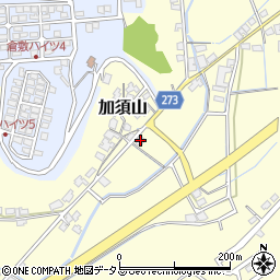 岡山県倉敷市加須山749-4周辺の地図