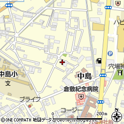 岡山県倉敷市中島764周辺の地図