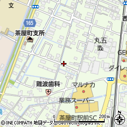 岡山県倉敷市茶屋町1694-11周辺の地図