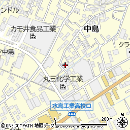 岡山県倉敷市中島1180周辺の地図