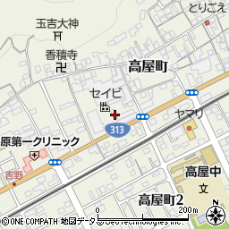 岡山県井原市高屋町270周辺の地図