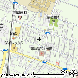 岡山県倉敷市茶屋町1640-12周辺の地図