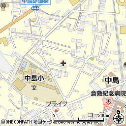 岡山県倉敷市中島923周辺の地図