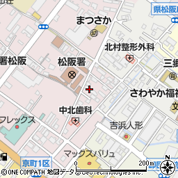 鈴木電気整備工事有限会社　松阪詰所周辺の地図