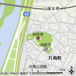妙任寺周辺の地図