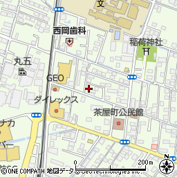 岡山県倉敷市茶屋町1630-16周辺の地図