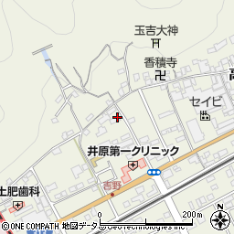 岡山県井原市高屋町113周辺の地図