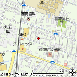 岡山県倉敷市茶屋町1630-31周辺の地図