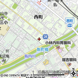 三重県松阪市西町2465周辺の地図