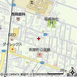 岡山県倉敷市茶屋町1640-11周辺の地図