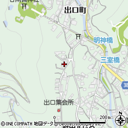 広島県府中市出口町767周辺の地図
