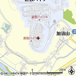 岡山県倉敷市倉敷ハイツ14-4周辺の地図