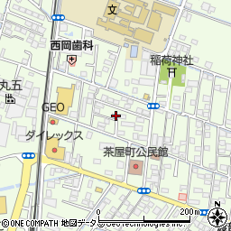 岡山県倉敷市茶屋町1630-26周辺の地図