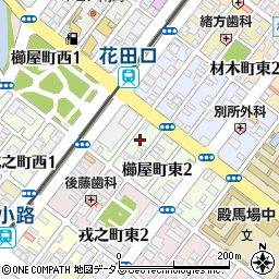 海鮮居酒屋 たろやん 堺天神店周辺の地図
