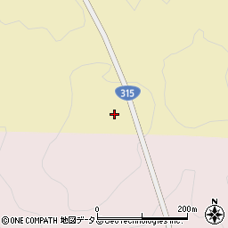 金山谷トンネル周辺の地図