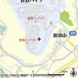 岡山県倉敷市倉敷ハイツ14周辺の地図