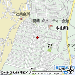 広島県府中市本山町1728周辺の地図