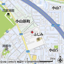 小山藤美公園周辺の地図