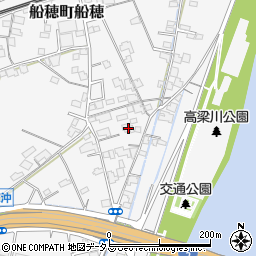 岡山県倉敷市船穂町船穂183周辺の地図