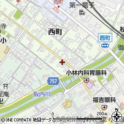 中田屋周辺の地図