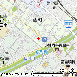 三重県松阪市西町2467周辺の地図