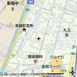 岡山県倉敷市茶屋町2053-7周辺の地図