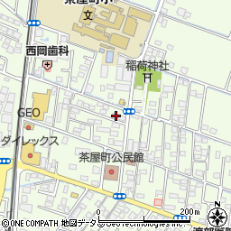 岡山県倉敷市茶屋町1640-9周辺の地図