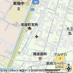 岡山県倉敷市茶屋町2053-13周辺の地図