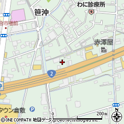 セキスイファミエス中四国株式会社　岡山支店倉敷営業所周辺の地図