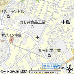 岡山県倉敷市中島1141周辺の地図