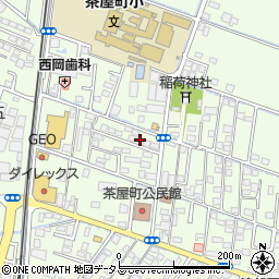 岡山県倉敷市茶屋町1640-6周辺の地図